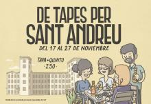 2ª edición 'De Tapes per Sant Andreu' de Barcelona