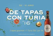 4ª edición De tapas con Turia de Valencia