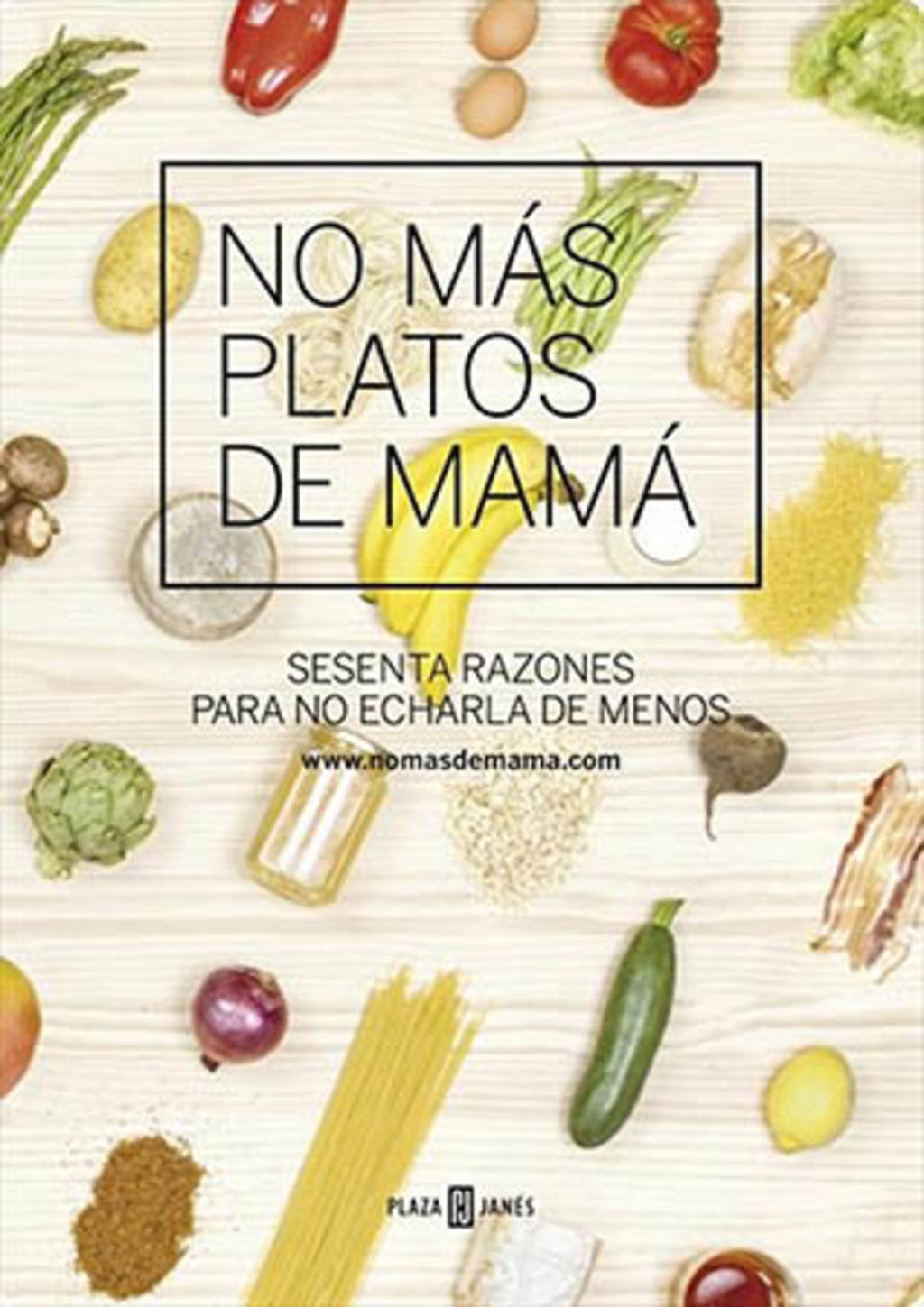 Libro de recetas No más platos de mamá